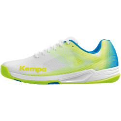 Kempa Wing 2.0 Handballschuhe weiß/fluo gelb 8