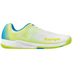 Kempa Wing 2.0 Handballschuhe wei&szlig;/fluo gelb 10