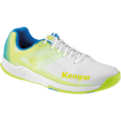 Kempa Wing 2.0 Handballschuhe weiß/fluo gelb 12
