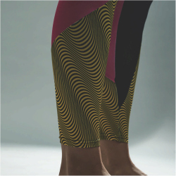 Kempa Back2Colour Leggings Damen schwarz/pink XS