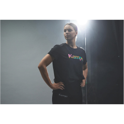 Kempa Back2Colour Leggings Damen schwarz/pink XS