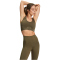 FALKE Madison Low Support Sport-BH Damen 7754 - herb XL