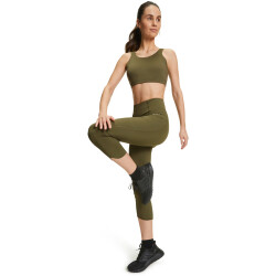FALKE CORE 3/4 Sport Tights Damen 7754 - herb XS