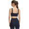 FALKE CORE Classic Sport-BH Damen 6116 - space blue XS