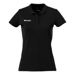Kempa Poloshirt Damen schwarz XS