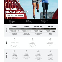 FALKE RU4 Invisible Laufsocken-Füßlinge 7754 - herb 42-43
