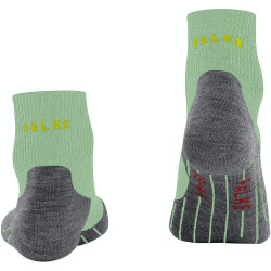 FALKE TK5 Trekkingsocken Short Damen 7378 - quiet green...