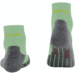FALKE TK5 Trekkingsocken Short Damen 7378 - quiet green 41-42