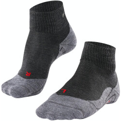 FALKE TK5 Trekkingsocken Short Damen 3180 - asphalt mel....
