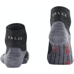 FALKE TK5 Trekkingsocken Short Damen 3180 - asphalt mel....