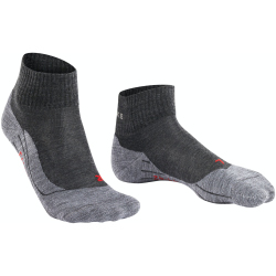 FALKE TK5 Trekkingsocken Short Damen 3180 - asphalt mel. 43-44