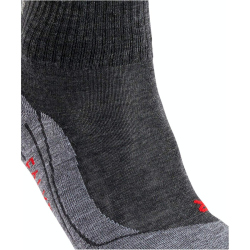 FALKE TK5 Trekkingsocken Short Damen 3180 - asphalt mel. 43-44