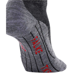 FALKE TK5 Trekkingsocken Short Damen 3180 - asphalt mel. 43-44