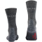 FALKE TK2 Trekkingsocken Damen 3180 - asphalt mel. 43-44