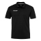 Kempa POLY Poloshirt Kinder schwarz 140