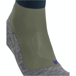 FALKE TK2 Short Cool Trekkingsocken 7756 - calla green 39-41