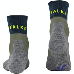 FALKE TK2 Short Cool Trekkingsocken 7756 - calla green 42-43