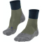 FALKE TK2 Short Cool Trekkingsocken 7756 - calla green 46-48