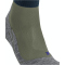 FALKE TK2 Short Cool Trekkingsocken 7756 - calla green 46-48