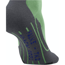 FALKE TK2 Cool Trekkingsocken Damen 7378 - quiet green 39-40