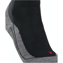 FALKE TK5 Cool Low-Cut Trekkingsocken Damen 3010 - black-mix 37-38