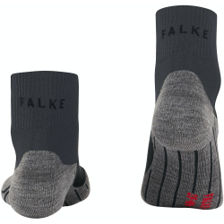 FALKE TK5 Cool Low-Cut Trekkingsocken Herren 3010 - black-mix 44-45