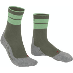 FALKE Stabilizing Merinowolle Trekkingsocken Damen 7754 - herb 35-36