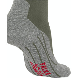 FALKE Stabilizing Merinowolle Trekkingsocken Damen 7754 - herb 35-36