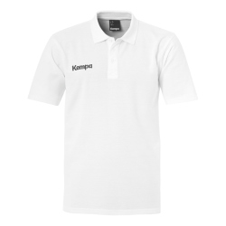 Kempa CLASSIC Poloshirt Kinder wei&szlig; 152