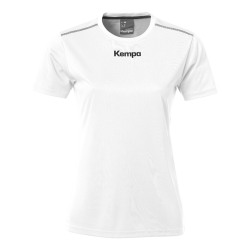Kempa Polyester Shirt Damen weiß XS