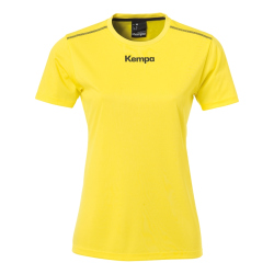 Kempa Polyester Shirt Damen limonengelb S