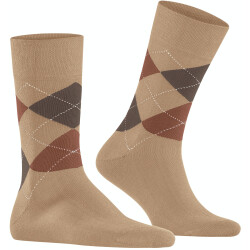 FALKE Sensitive Argyle Socken Herren 4712 - hay 47-50