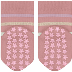 FALKE Multi Stripe Baby-Stoppersocken 8808 - coralle 80/92