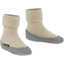 FALKE Cosyshoe Hausschuhe Kinder 4651 - sand mel. 31-32