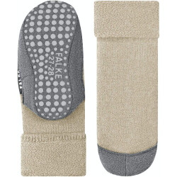 FALKE Cosyshoe Hausschuhe Kinder 4651 - sand mel. 31-32