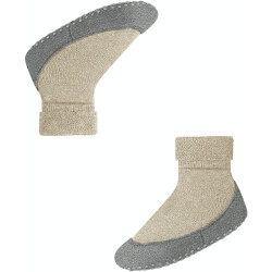 FALKE Cosyshoe Hausschuhe Kinder 4651 - sand mel. 31-32