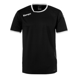 Kempa CURVE TRIKOT Kinder schwarz/weiss 116