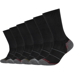 6er Pack SKECHERS Seasonal Work Crew Socken Herren 0005 -...