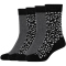 4er Pack camano Soft Crazy Dots Crew Socken Damen