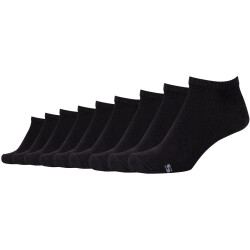 9er Pack SKECHERS Casual Sneakersocken Damen 9999 - black...