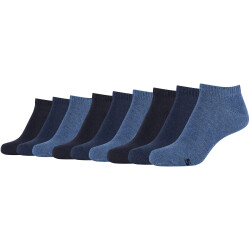 9er Pack SKECHERS Casual Sneakersocken Damen 5500 - denim...