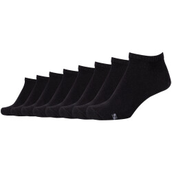 8er Pack SKECHERS Casual Sneakersocken Damen 9999 - black...