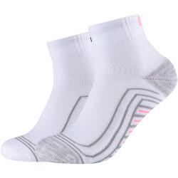 2er Pack SKECHERS Basic Cushioned Quarter Socken 1001 -...