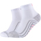 2er Pack SKECHERS Basic Cushioned Quarter Socken 1001 - white mix 39-42
