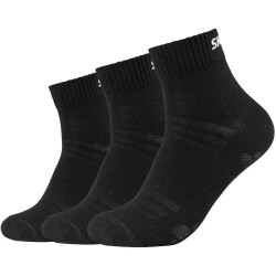 3er Pack SKECHERS Mesh Ventilation Quarter Socken 9999 -...