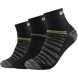 3er Pack SKECHERS Mesh Ventilation Quarter Socken 9997 -...