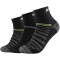 3er Pack SKECHERS Mesh Ventilation Quarter Socken 9997 - black mix 35-38
