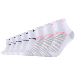 8er Pack Skechers Mesh Ventilation Quarter Socken 1001 -...
