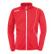Kempa Curve Classic Trainingsjacke Herren rot/weiss S