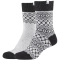 2er Pack SKECHERS Casual Cozy Jacquard Crew Socken Damen 9202 - fog mouline 39-42